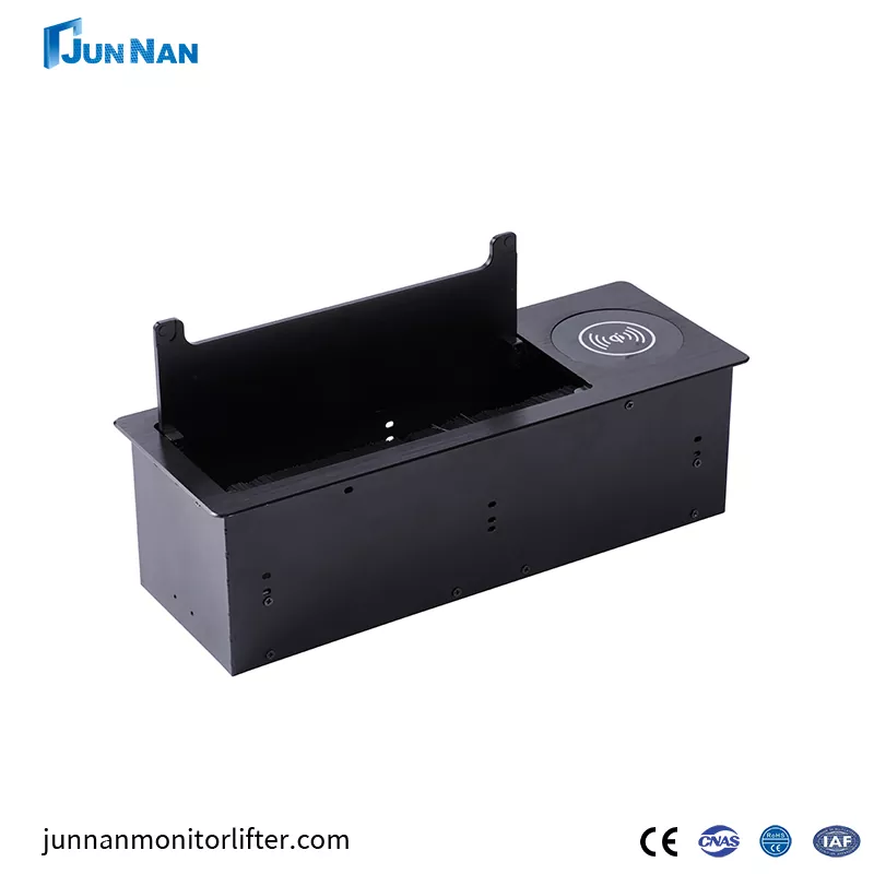 دسکتاپ کنفرانس کنفرانس نوار قدرت هتل پنهان با سوکت چند منظوره قدرت